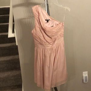 One shoulder dress